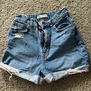 Zara high waisted shorts
